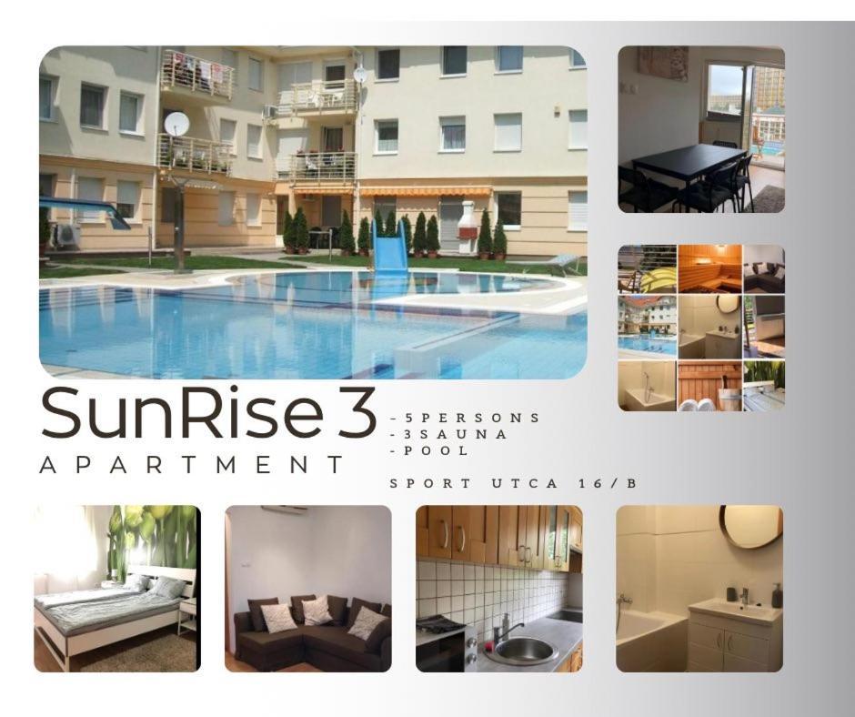 Sunrise 2 Apartment Hajdúszoboszló Extérieur photo